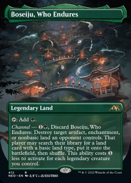 Boseiju, Who Endures Kamigawa- Neon Dynasty Alternate Art